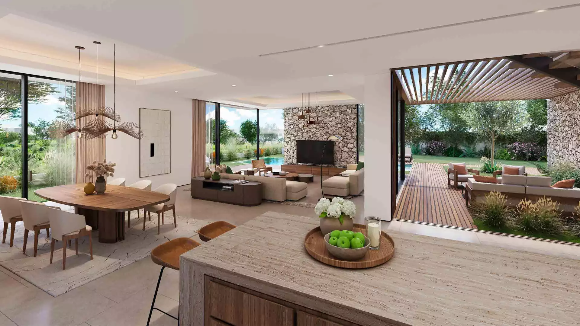 Edge-Realty-فيلا 4 غرف نوم في مشروع The Acres من مِراس